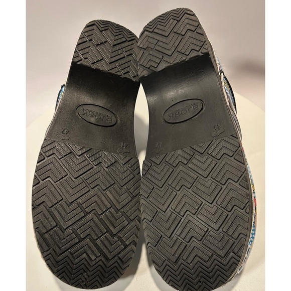 BJORK Women's Andie Pop Art Leather Slip-on Comfortable Clogs – Size 41/US 11 - Picture 5 of 5